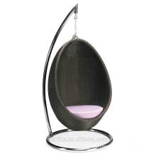 garden indoor hanging egg shaped swing chair